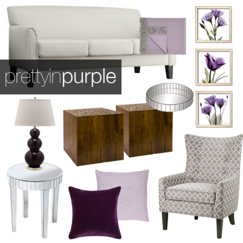 Pretty In Purple - Kassy On Design