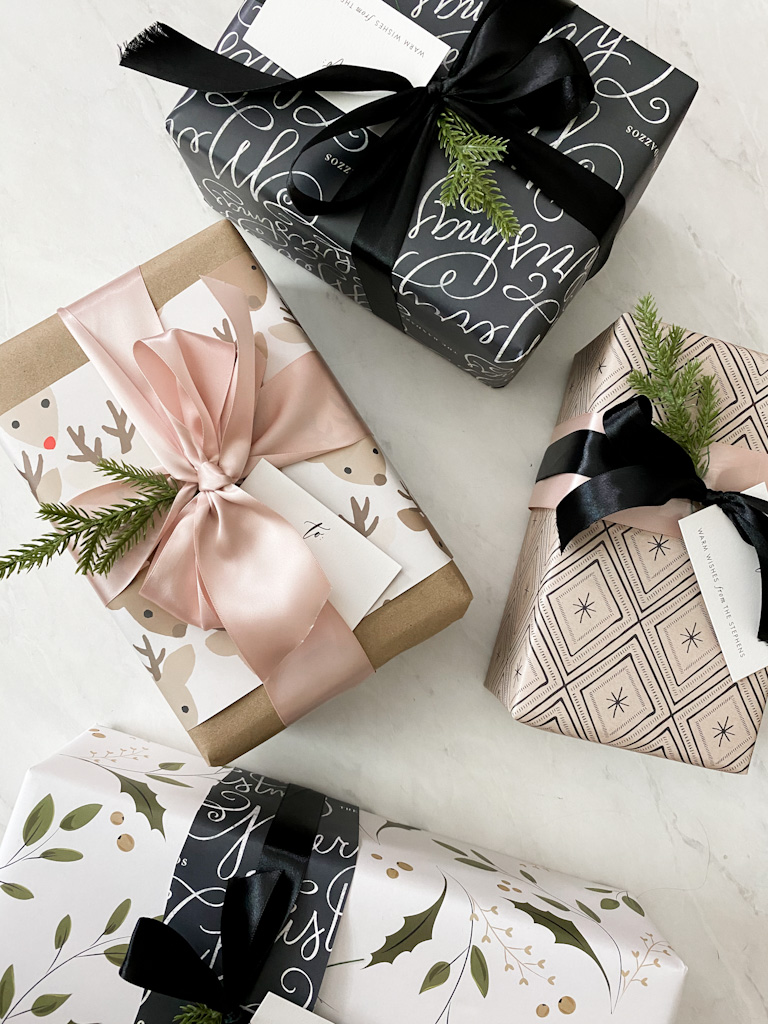Give a Christmas Gift Wrapping Kit - Tonality Designs